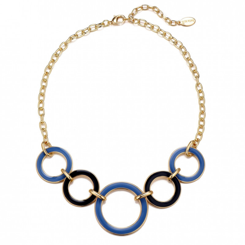 Abida - Collier bleu