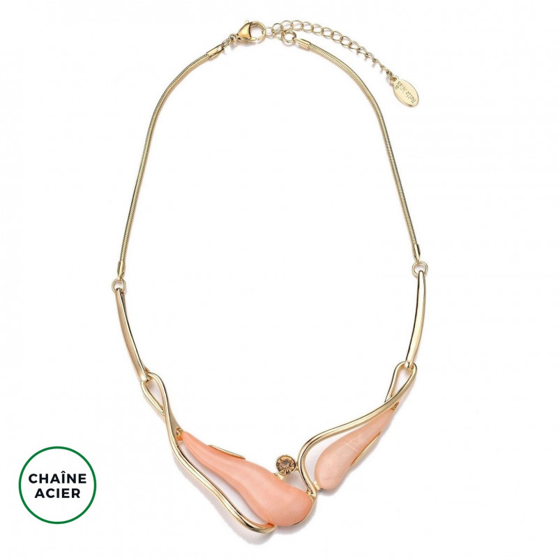 ADRIENNE-Collier dore nude