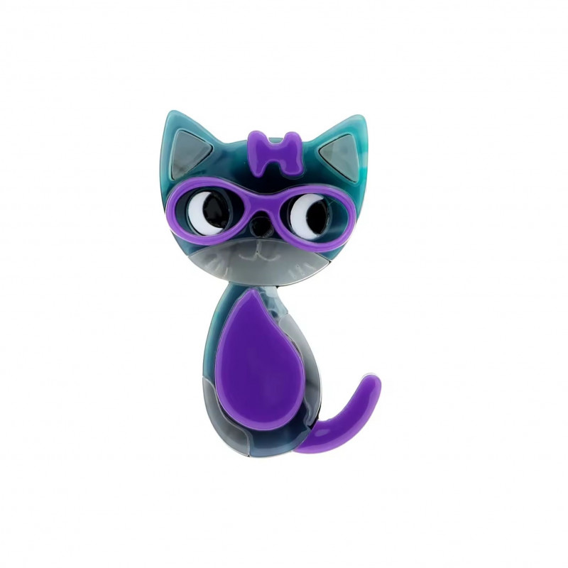 Payal - Broche aimantée Violet