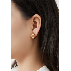 Jamie Boucles d'oreilles clip argentée