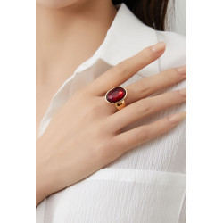 Rasima - Bague élastique Bleue