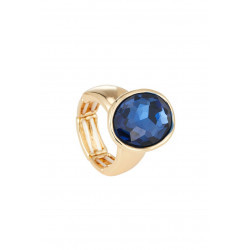 Rasima - Bague élastique Bleue