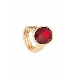 Rasima - Bague élastique Rouge