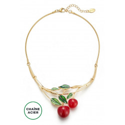 Kaitlin - Collier Cerise