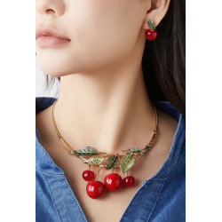 Katel - Collier Cerise