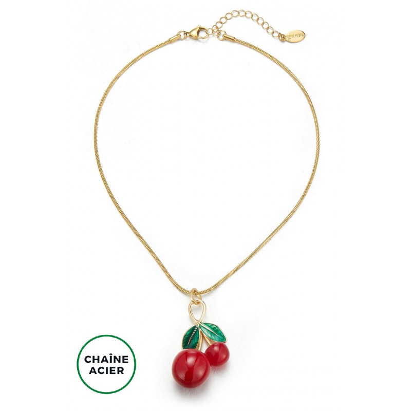 Kelleigh - Collier Cerise