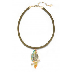 Oubbaha - Collier Kaki