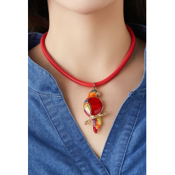 Oubbaha - Collier Rouge