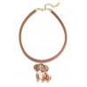 Orjawan - Collier Marron