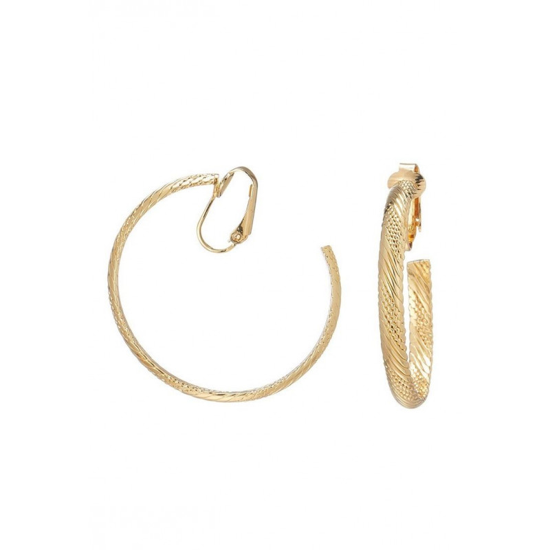 Nafahat - Boucle d'oreille clip Dorée