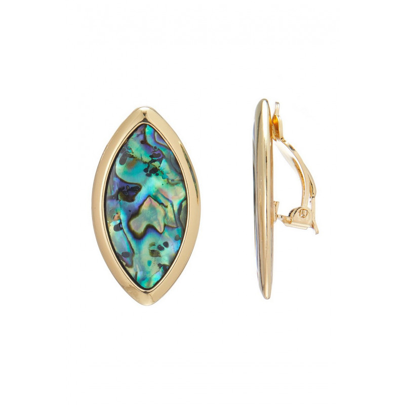 Noah - Boucle d'oreille clip Abalone