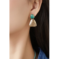 Itilaf - Boucle d'oreille tige Grise