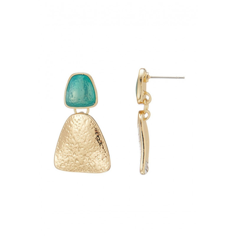 Itilaf - Boucle d'oreille tige Turquoise