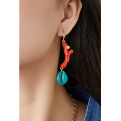 Sanabil - Boucle d'oreille crochet