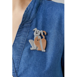 Quitterie - Broche épingle