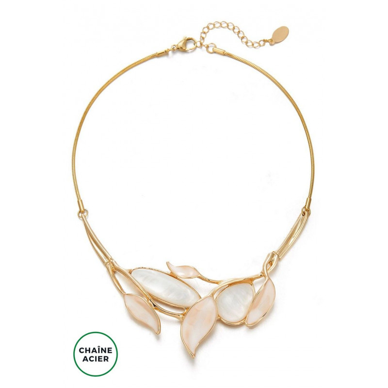 Anandita - Collier Blanc