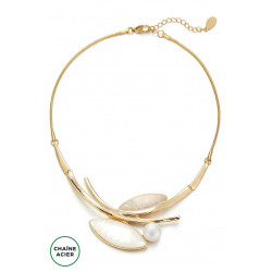 Aracely - Collier Blanc