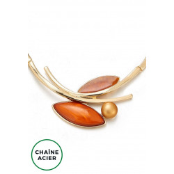 Aracely - Collier Orange