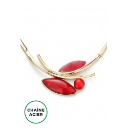 Aracely - Collier Rouge