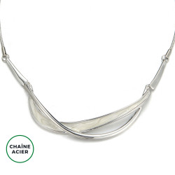 Eliette - Collier blanc