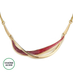 Eliette - Collier rouge