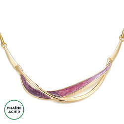 Eliette - Collier violet