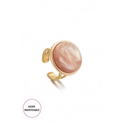 Badira - Bague réglable Taupe