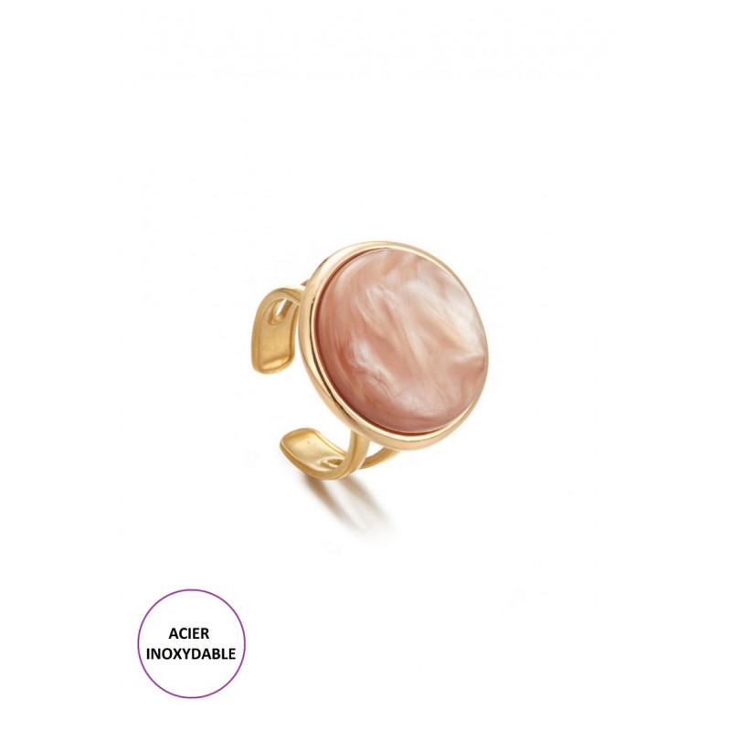 Badira - Bague réglable Taupe