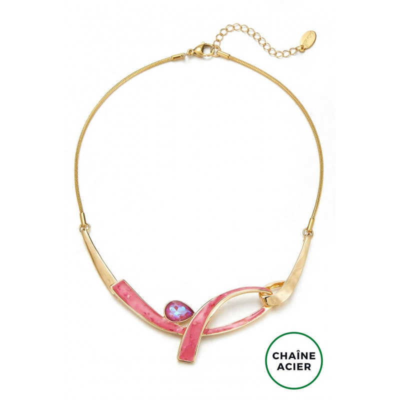 Boustane - Collier Fuchsia