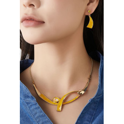 Boustane - Collier Jaune