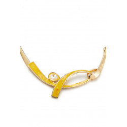 Boustane - Collier Jaune