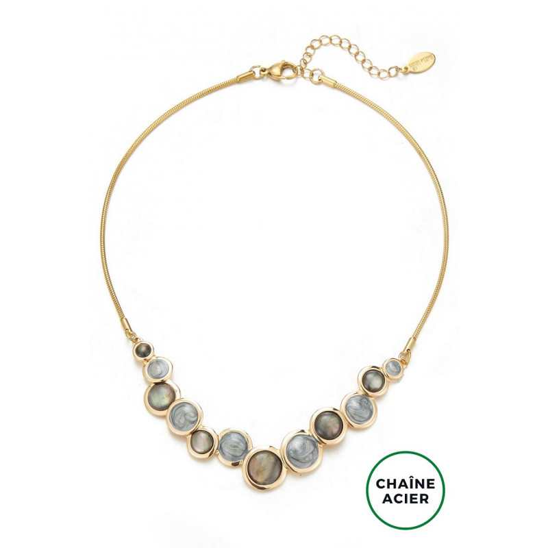 Bastienne - Collier Gris