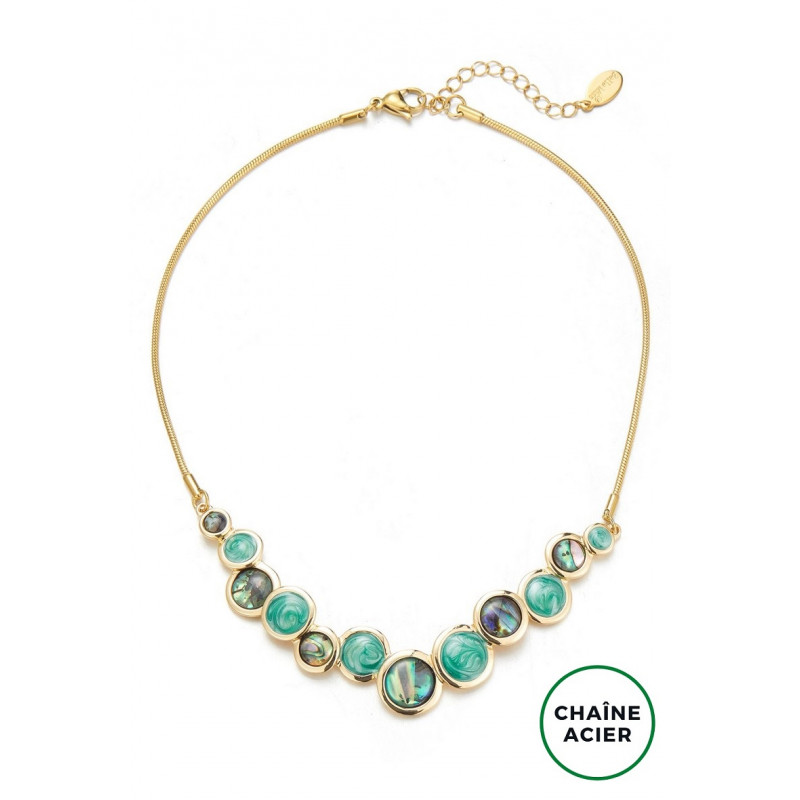 Bastienne - Collier Vert
