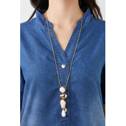 Borra - Sautoir Rose