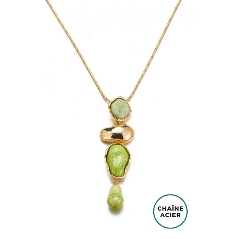 Borra - Sautoir Vert