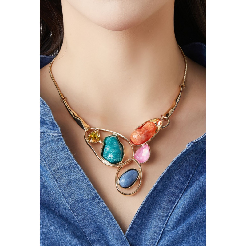 Bouria - Collier Multicolore