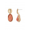 Bayaa - Boucle d'oreille tige Orange