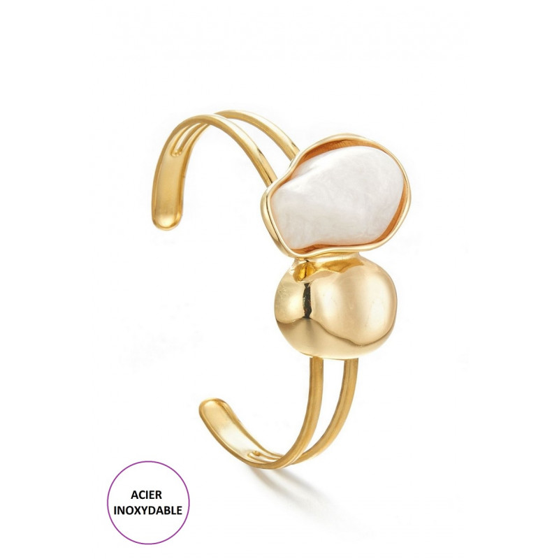 Bayaa - Bracelet réglable Blanc