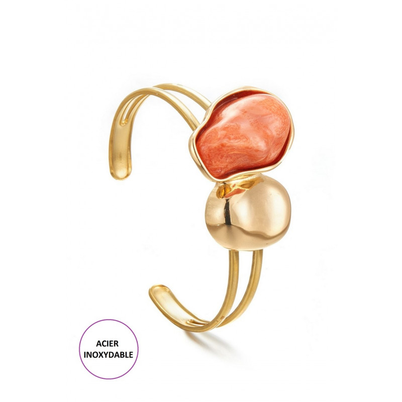 Bayaa - Bracelet réglable Orange