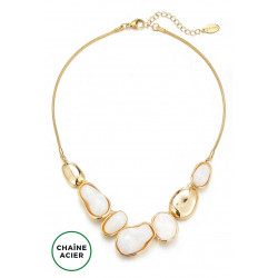 Bayaa - Collier Blanc