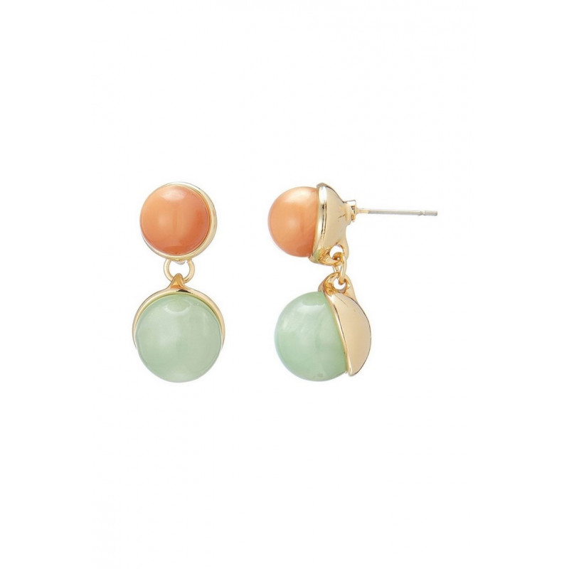 Boughia - Boucle d'oreille tige Multicolore