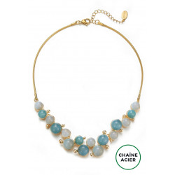 Boughia - Collier Bleu