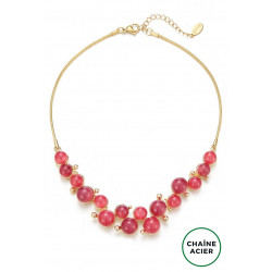 Boughia - Collier Corail