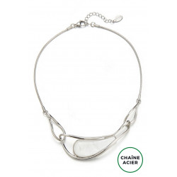 Baqira - Collier Blanc
