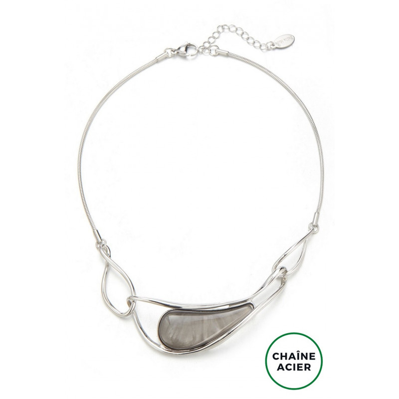 Baqira - Collier Gris