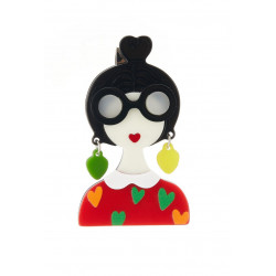 Racheala - Broche aimantée...