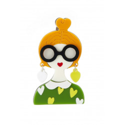 Racheala - Broche aimantée...