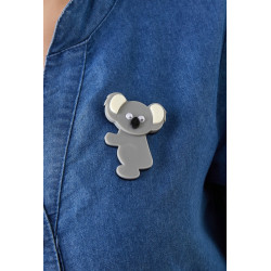 Racquela - Broche aimantée