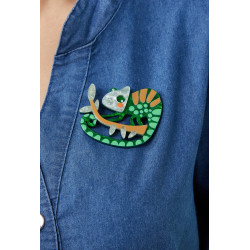 Qetina - Broche épingle