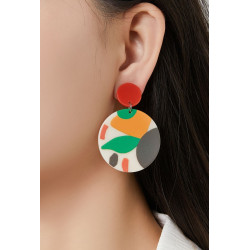 Fujiko - Boucle d'oreille clip Multicolore